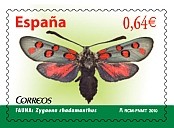 Spanish moths commemorated in newly issued stamps